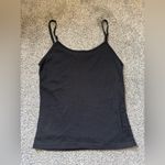 Euro Beaded Butterfly Tank Black Photo 2