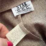 Vintage Star City Clothes Co. Jacket and Matching pants. Sz. M Tan Size M Photo 5