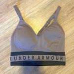 Under Armour Compression Seamless Grey Woman’s XS Sports Bra Strappy Photo 0