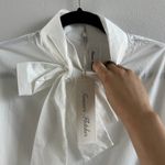 Tanner Fletcher Laurence Pussybow Shirt Size 4 White Photo 5
