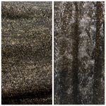 EXPRESS Woven Black & Gold Floral Knit Shimmer Scoop Neck Top, sz. XS Photo 5