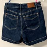 Judy Blue high waist tummy control denim shorts high rise dark wash size medium Photo 5