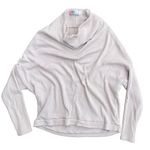 Free People  Beach Relaxed Fit Mock Neck Long Sleeve Ribbed Knit Top Medium Photo 1