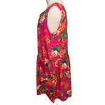 Aeropostale Vintage  bright floral pop over tank babydoll dress size large L Photo 1