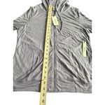 NWT VERTIGO‎ PARIS Sz Medium Full Zip Hoodie Sweater Lavender Amethyst #M8 Photo 5