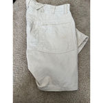Esprit Vintage unisex Beige long khaki knee cotton high rise Shorts Size 1/2 Photo 5