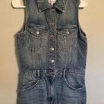 ZARA Denim Romper Photo 2