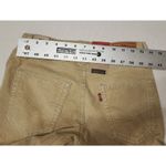 Levi's 724 high rise slim straight corduroy pants W27''x L32'' woman's corduroy Photo 3