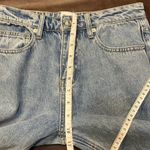 Princess Polly  XX Light Wash Flare Jeans‎ Raw Hem Women's Size 4 Denim Photo 11