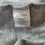 EXPRESS Vintage Scoop Neck Sparkle Tank Top Gray Ribbed Pullover Small Stretchy Photo 3