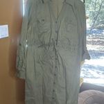 Liz Lange Maternity  for Target Utility Dress Olive Green Size Large Photo 1