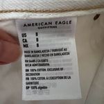 American Eagle  Distressed Boyfriend Shorts in White Photo 4