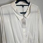 Universal Standard Universal‎ Standard | 2XL Elegant White Button-Up Dress Photo 2
