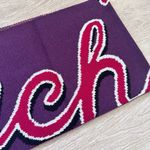 Coach NWT Script Print Wool Blend Knit Logo Muffler Scarf Photo 3