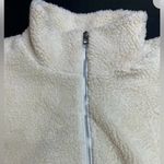 Good American NWT Half Zip Sherpa Essentials-Lined Luxe Pullover Kangaroo Pocket Photo 10