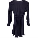 Bar III ‎ black wrap dress size XS NWT Photo 3