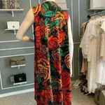 LuLaRoe  Multicolor Floral Print Knit Sleeveless Vest Kimono Duster S L.  #256 Photo 5