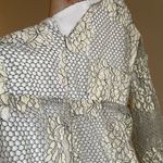 Elliatt white & black lace romper Photo 5