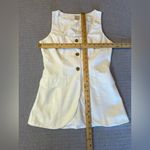 A New Day Cream Sleeveless Blazer Photo 4