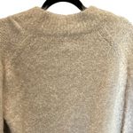 Lou & grey Women's V-Neck Long Sleeve Sweater Ivory tan XS Pullover Casual Photo 13