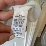 Storia Blue & White Toile Floral Sheer Babydoll Ruffle Sleeveless Mini Dress Med Photo 5