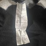 Stile Benetton Sweater Dress Medium Black Wool Knit Argyle Mini Academia Y2K M Photo 10