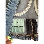 LOVE TRENDS Denim Crop Tank Top Size Medium NEW NWT Blue Photo 2