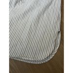 Banana Republic Vintage  Woman’s Blue Striped Cotton Long Night Shirt L Photo 6