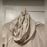 My Beloved  Size M Oatmeal Oversized Cowl Neck Pullover Cozy Lounge Sweatshirt Photo 2
