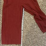 Lulus  Ruffled Off-Shoulder Linen Jumpsuit, Size M Photo 8