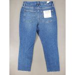 Good American New Good Classic Crop Raw Hem Slim Blue940 Sz 15 Juniors 28 Inseam Photo 4
