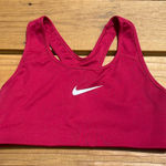 Nike Red Dri-Fit Sports Bra Small Photo 0
