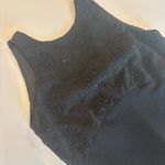 VTG J.R. NITES BY CALIENDO Sleeveless Black Beaded Black Tie Gown Dress Size 8 Photo 12