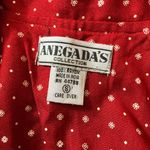 Vintage 90s Red dotted vest Photo 1