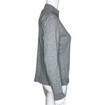 Vineyard Vines  Shirt Womens Small Gray White Shep‎ Embroidered Fair Isle Preppy Photo 2