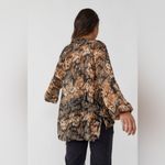 Free People  Out For the Night Top Black/Tan Size S Photo 1