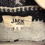 BB Dakota Jack by Knit Cardigan Coat – Black/White Aztec Stripe – Size M Photo 1