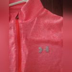 Under Armour Women's Orange Long Sleeve Top Size Xs Dri Fit Material 1/4 Zip Photo 1