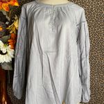 Doe & Rae ✅3/$30✅NWT  Sage Long Sleeve Boho Peasant Elastic Cuff Top | Large | Photo 0