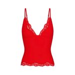 SKIMS NWT  Fits Everybody Lace Triangle Cami MEDIUM Photo 1