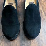Walter Steiger • vintage Y2K chunky loafer platform slip on black suede lug sole Size 7.5 Photo 3