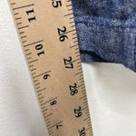 Old West Old Navy Pants Women Blue Linen Rayon Blend Wide Leg Elastic Waist Drawstring M Photo 11