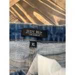 Judy Blue  Shorts Womens XL Distressed Denim Rocker Cheetah Preppy Boho Cowgirl Photo 1
