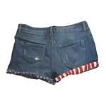 Mossimo Supply Co  Shorts Denim Jean Womens High Rise Short Shorts Americana 12 Photo 4