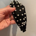 Black Headband with Pearls Photo 6