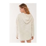 Urban Outfitters UO Tyler Lace-Up Pullover Hooded Sweater Photo 2