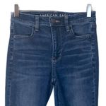 American Eagle Women's Jeans AEO Super High Rise Distressed Jegging Size 2 Short Photo 4