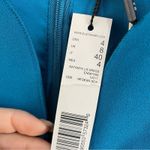 Elie Tahari  Natanya 3/4 Sleeve Sheath Dress Blue Size 4 Career Cocktail Photo 3