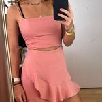Lulus Pink Cut Out Romper Photo 1