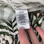 Joie  Palm Print Linen Blend Wide Leg Cropped Pant 4 Photo 4